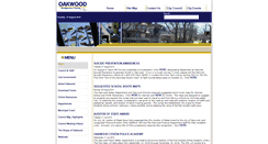 Desktop Screenshot of oakwood.oh.us
